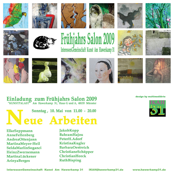 Flyer Fr�hjahrs Salon 2009